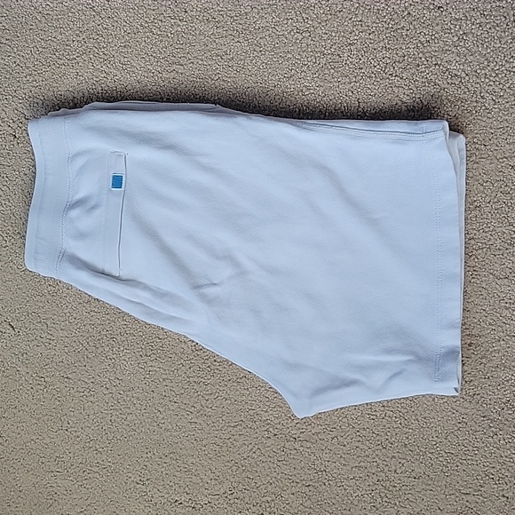 Shorts Jason Scott Off White 7" Length 100% Cotton Sz Small - Picture 6 of 11